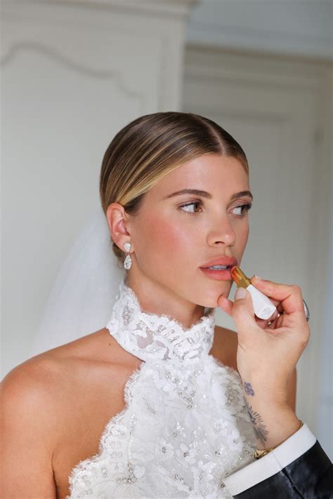 sofia richie chanel lipstick shade|sofia richie wedding lipstick review.